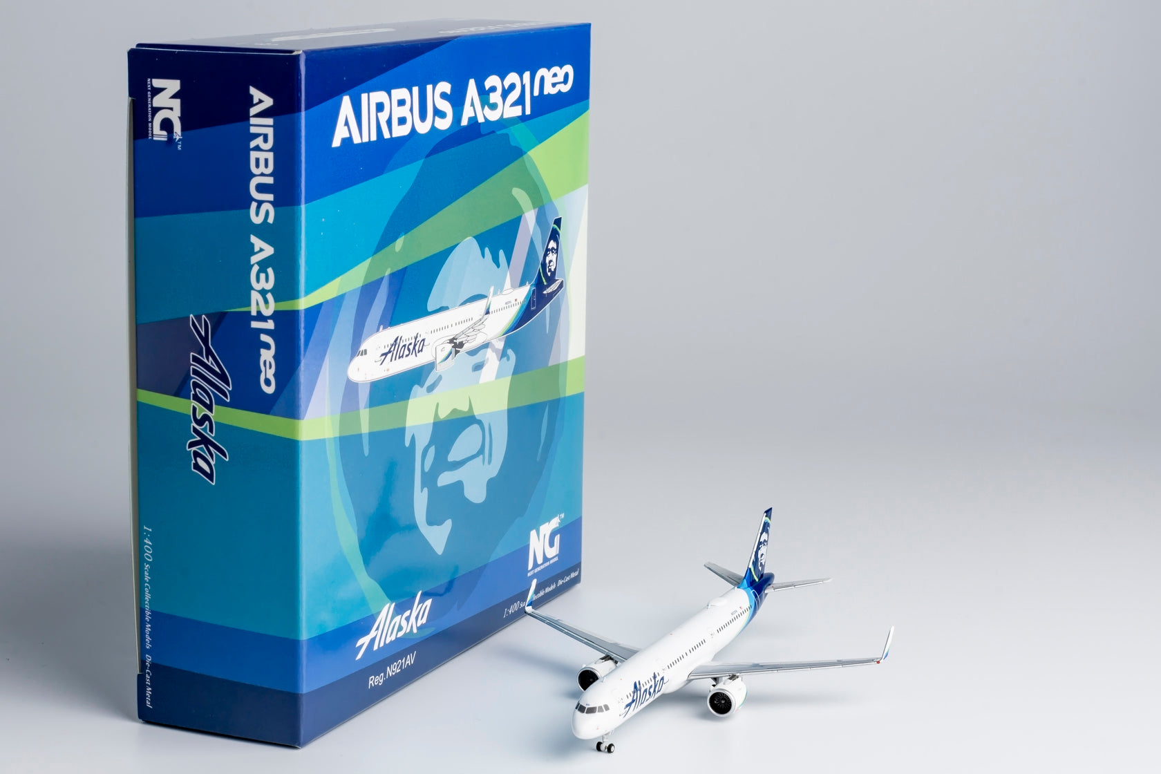 1/400 Alaska Airlines Airbus A321neo N921VA NG13050 - cover